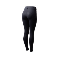 Winterlegging dames met volledige grip Horze Dea Paarse potion Violet
