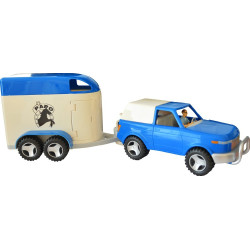 4X4 terreinwagen en zijn bestuurder Papo