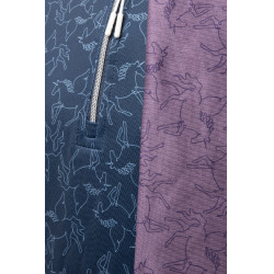 Trainings-T-shirt Pegasus kind Horze Blueberry Blauw Trainings-T-shirt Pegasus kind Horze Blueberry Blauw