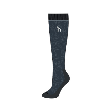 Wintersokken Horze kind Pegasus Blueberry