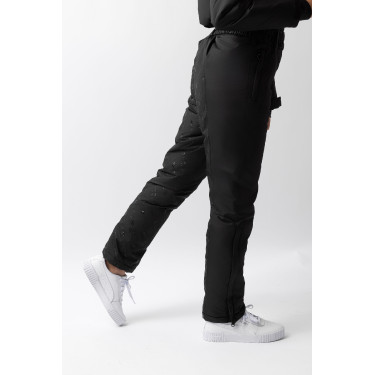 Kinderoverall Horze Annica Gewatteerd Zwart