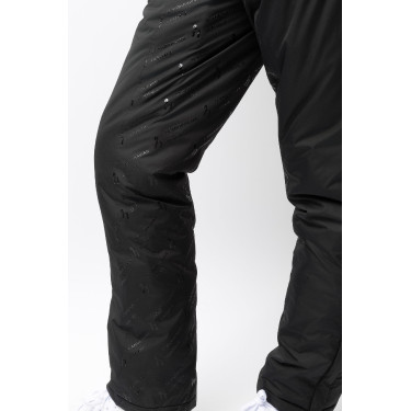 Kinderoverall Horze Annica Gewatteerd Zwart