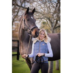 New Roge Pénélope donsjas Blauw / grijs New Roge Pénélope donsjas Blauw / grijs