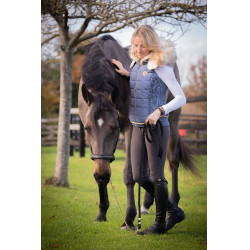 New Roge Pénélope donsjas Blauw / grijs New Roge Pénélope donsjas Blauw / grijs