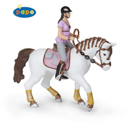 Gevlochten Paardenbeeldje Papo Gevlochten Paardenbeeldje Papo