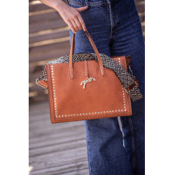 Handtas Pénélope Naily Romane Cognac Bruin