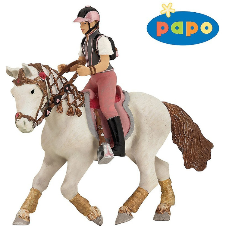 Beeldje jonge amazone PAPO Beeldje jonge amazone PAPO