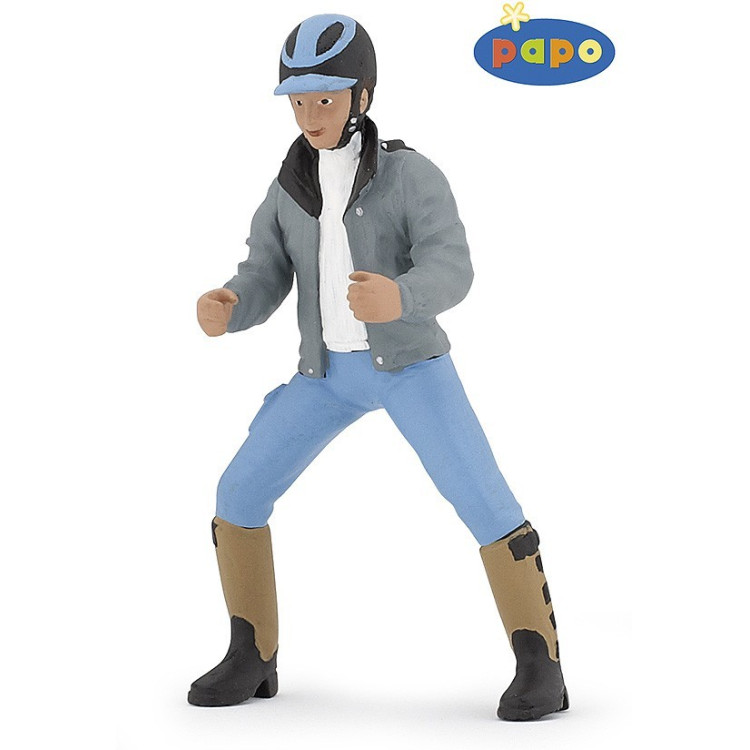 Beeldje Jonge ruiter Papo