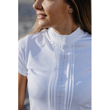 Polo Equithème Dorla Wit Polo Equithème Dorla Wit
