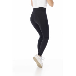 Pull-on Equithème Flora siliconen zitvlak Zwart Pull-on Equithème Flora siliconen zitvlak Zwart