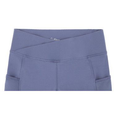 Pull-on Equithème Flora siliconen zitvlak Violet
