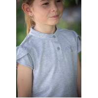 Polo Eden door Pénélope Julieta Grijs Polo Eden door Pénélope Julieta Grijs