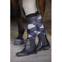 Sokken Equithème Girly Grijs / hemelblauw Sokken Equithème Girly Grijs / hemelblauw