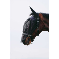 Halster + masker Equithème Zwart Halster + masker Equithème Zwart