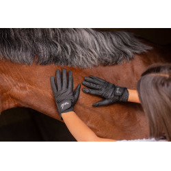 Handschoenen Eden by Pénélope Prisma Strass Zwart