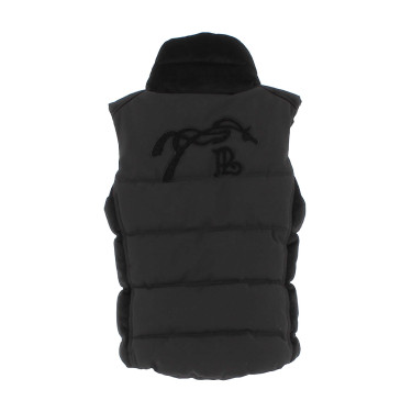 Mouwloze bodywarmer Pénélope Sonia Zwart