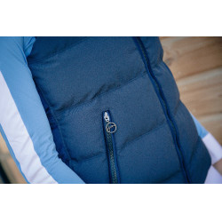 Mouwloze bodywarmer Pénélope Sonia Marineblauw Mouwloze bodywarmer Pénélope Sonia Marineblauw