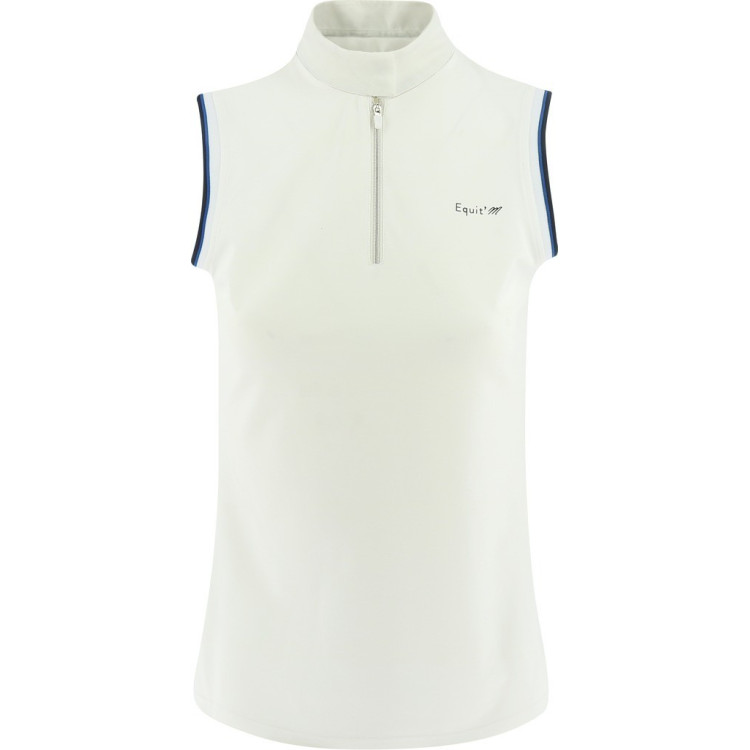 Wedstrijdpolo Equit'M mouwloos dames Wedstrijdpolo Equit'M mouwloos dames