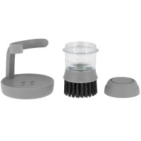 Shampoo-applicatorborstel Hippotonic Grijs