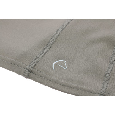 T-shirt Equithème Originals Mélodie Taupe Bruin