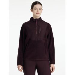 Hybride fleecevest LeMieux Clara Damson Violet