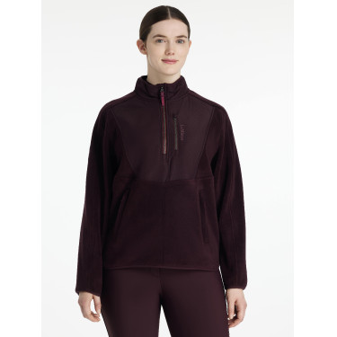 Hybride fleecevest LeMieux Clara Damson Violet Hybride fleecevest LeMieux Clara Damson Violet