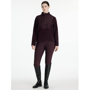 Hybride fleecevest LeMieux Clara Damson Violet Hybride fleecevest LeMieux Clara Damson Violet