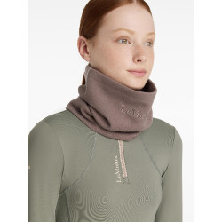 LeMieux fleece nekwarmer Walnoot