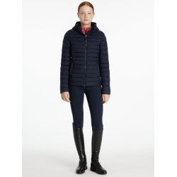 Gewatteerde jas met capuchon LeMieux Milly Young Rider Marine Marineblauw Gewatteerde jas met capuchon LeMieux Milly Young Rider Marine Marineblauw