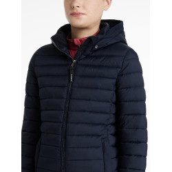 Gewatteerde jas met capuchon LeMieux Milly Young Rider Marine Marineblauw Gewatteerde jas met capuchon LeMieux Milly Young Rider Marine Marineblauw