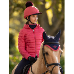 Gewatteerde jas met capuchon LeMieux Milly Young Rider Veenbes Roze Gewatteerde jas met capuchon LeMieux Milly Young Rider Veenbes Roze