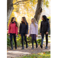 Gewatteerde jas met capuchon LeMieux Milly Young Rider Alpine Bruin