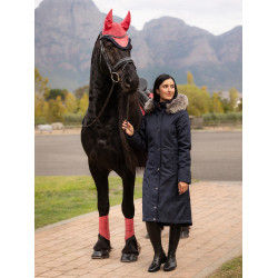 Lange waterdichte jas LeMieux Anya Marine Marineblauw