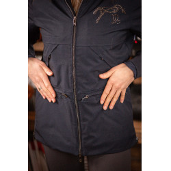 Parka Pénélope Steppy Marine Marineblauw Parka Pénélope Steppy Marine Marineblauw