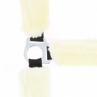 Norton halster Full synthetische schapenvacht Zwart / zwart Norton halster Full synthetische schapenvacht Zwart / zwart