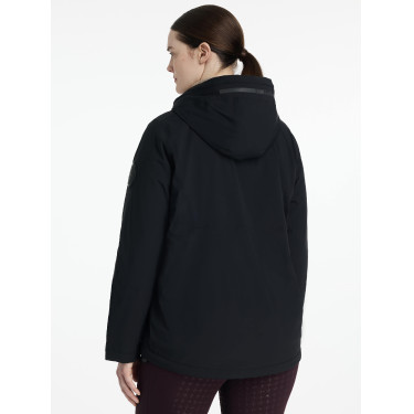 Waterdichte LeMieux anorak Phoebe voor dames met halve rits Waterdichte LeMieux anorak Phoebe voor dames met halve rits