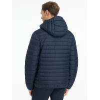 Heren LeMieux donsjas met capuchon Marine Marineblauw
