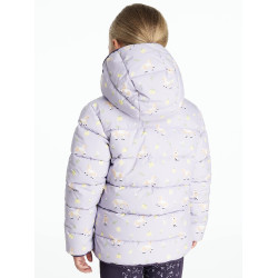Gewatteerde jas Mini LeMieux Lilo-print Lila Violet Gewatteerde jas Mini LeMieux Lilo-print Lila Violet
