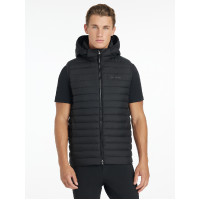 LeMieux heren bodywarmer zonder mouwen met capuchon Zwart LeMieux heren bodywarmer zonder mouwen met capuchon Zwart
