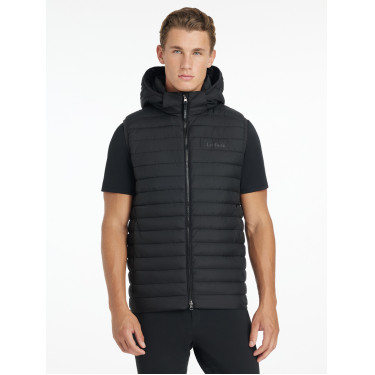 LeMieux heren bodywarmer zonder mouwen met capuchon LeMieux heren bodywarmer zonder mouwen met capuchon