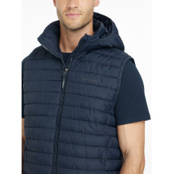LeMieux heren bodywarmer zonder mouwen met capuchon Marine Marineblauw