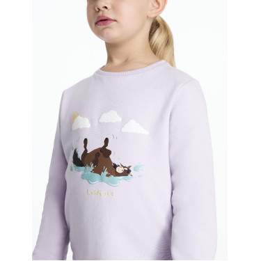 Mini LeMieux Poppy lange mouwen top Mini LeMieux Poppy lange mouwen top