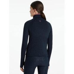 Young Rider ondershirt LeMieux Savannah met opstaande kraag Marine Marineblauw