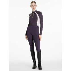 LeMieux ondershirt dames Philippa van meshstof Juniper Violet LeMieux ondershirt dames Philippa van meshstof Juniper Violet