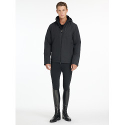 LeMieux heren waterdichte rijjas Team Zwart LeMieux heren waterdichte rijjas Team Zwart