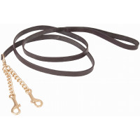 Lange presentatie dubbele T-ketting van T Donker Havana Bruin Lange presentatie dubbele T-ketting van T Donker Havana Bruin