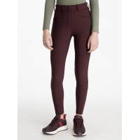 Rijbroek met siliconen zitvlak Young Rider LeMieux Izzy Damson Violet Rijbroek met siliconen zitvlak Young Rider LeMieux Izzy Damson Violet
