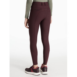 Rijbroek met siliconen zitvlak Young Rider LeMieux Izzy Damson Violet