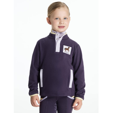 Mini LeMieux Mae fleece met drukknoopsluiting Mini LeMieux Mae fleece met drukknoopsluiting