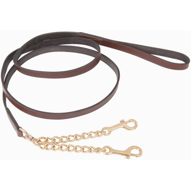 Lange presentatie dubbele T-ketting van T Tabak Bruin Lange presentatie dubbele T-ketting van T Tabak Bruin